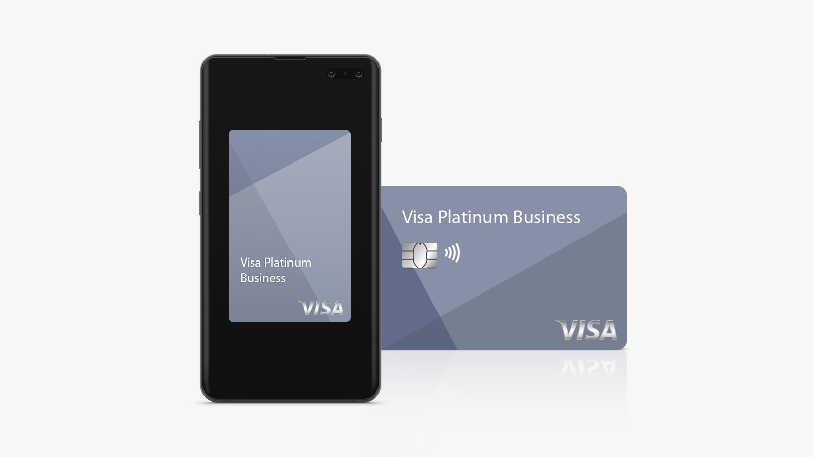 visa platinum business card and phone