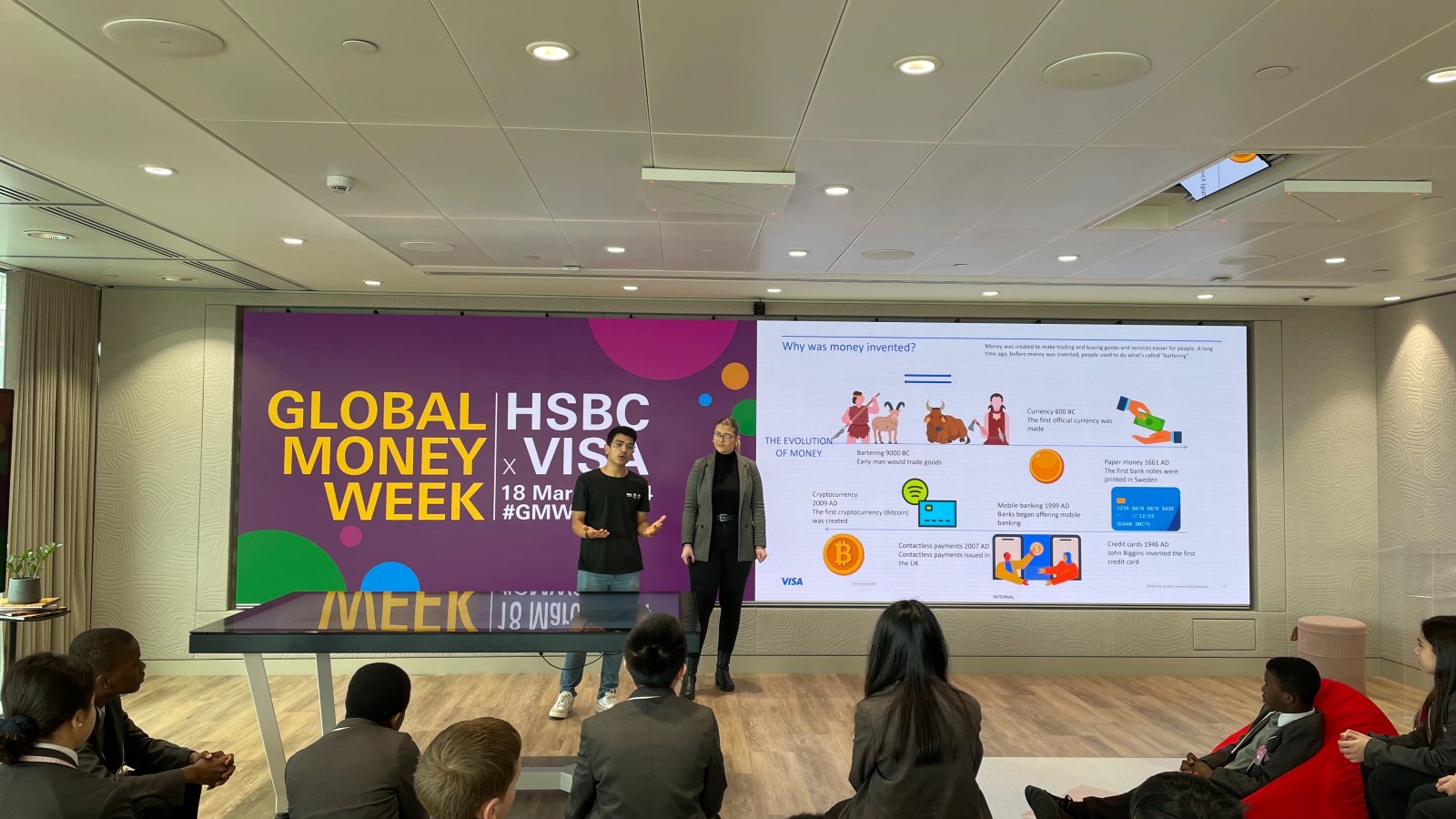 global money week hsbc and visa presentation