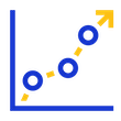 growth scale icon