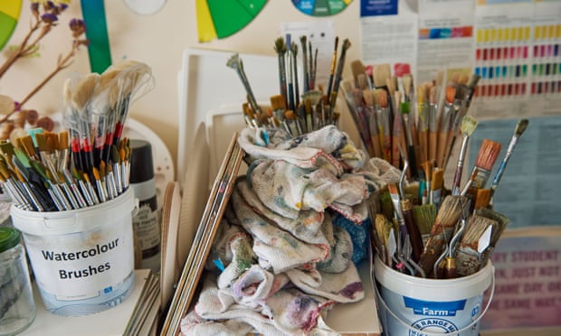 Whitehouse plans to offer face-to-face classes again once he is allowed, but they will also be streamed online too. Photograph: Trevor Ray Hart/Guardian